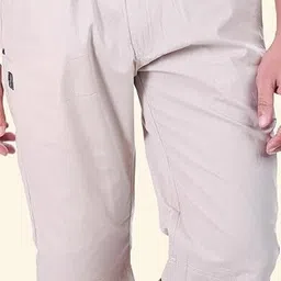 24 street Solid Men White Casual Shorts image 3