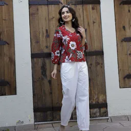 sanskrutihomes Shirt Pant Western Set image 3