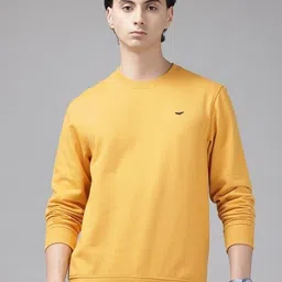 park avenue Men Full Sleeve Solid Sweatshirt-picture-34