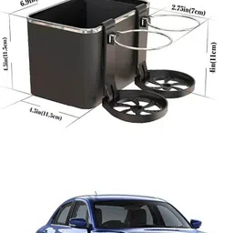 xzrtz Car Multifunctional Organizer Console Tissue holder X131 Trunk Organizer image 3