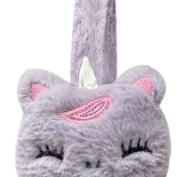 zqbiee Unicorn Designed Winter Fully Furry EarMuff Kids, Girls & Women Adults Ear Muff Ear Muff-picture-0