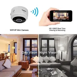 Bzrqx Wifi Wireless CCTV Hidden Camera Live View 1080p Built-in Battery Night Vision Security Camera image 3