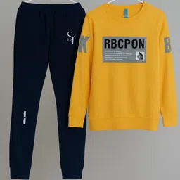 stelino Self Design Men Track Suit-picture-29
