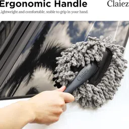 sahaj enterprise 5 Pcs Set Microfiber Car Duster Kit | Scratch & Lint Free Car Cleaning Cloth Wet and Dry Duster Set image 5