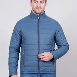 kotty Men Solid Puffer Jacket-picture-10