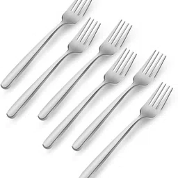 kishco Serene Stainless Steel Dessert Fork Set-picture-14