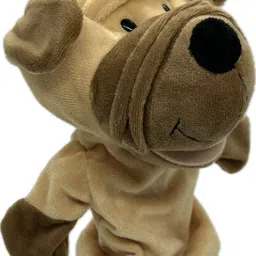 ssr shop VENTRILOQUISM DOG HAND PUPPET /DOG SOFT TOY/TALKING & CLAPPING DOGGY VENT PUPPET Hand Puppets image 3