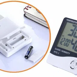 geotail Digital White, Black Clock image 4