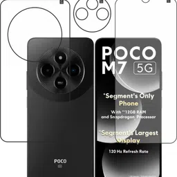 rottguard Front and Back Tempered Glass for Poco M7-picture-11