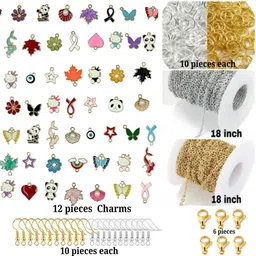 qroof 12 any random charms and meterial combo for women and girls-picture-24