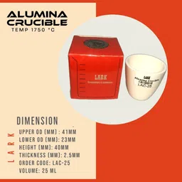 lark Alumina Crucible (100ml) Crucible-picture-43