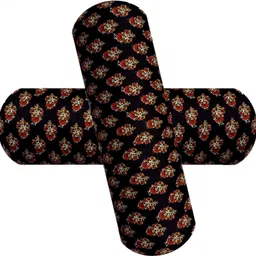 gkm Microfibre Floral Bolster Pack of 2-picture-24