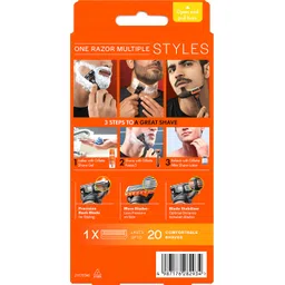 gillette Razor for men with Flexball Technology for Facial Contours, Men image 4