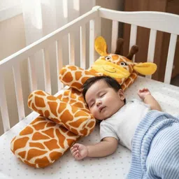 pseudo Polyester Fibre Baby Pillow Pack of 1 Animals image 3