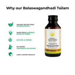 Kerala Ayurveda Balaswagandhadi Thailam 200 ML image 5