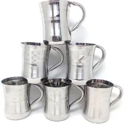 yogit Pack of 6 Stainless Steel Stainless Steel Tea & Coffee Cup-picture-11