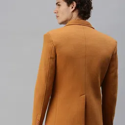 showoffff Men Solid Single Breasted Casual Blazer image 3