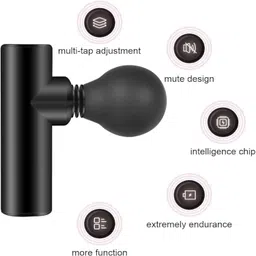 subton basics Massage Gun Wireless For Pain Relief with 3Vibration Mode & Rechargebale Battery image 5