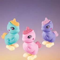 OPINA Kids Pack Of 3 Unicorn Key Toys Colorful Key Wind up Key Toys-picture-19