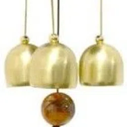 dalvkot Butterfly Bell Wind Chimes for Positive Energy and Home Decor Gold Plated Windchime-picture-24