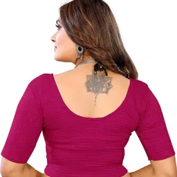 priyanka traders Round Neck Women Blouse image 1