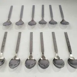 convay Design dinner Stainless Steel Table Spoon Stainless Steel Soup Spoon Set image 5