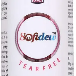 sofidew TEAR FREE BABY SHAMPOO (PACK OF 5)-picture-12