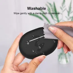 Aniex Silicone Latch Earbuds Case For VIVO 3e Case Compatible image 3