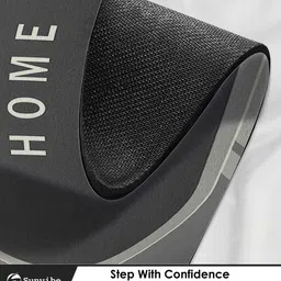 sunvibe Grey Slogan Rubber 24x16 Inches AntiSkid Bath Mats (Pack of 2) image 5