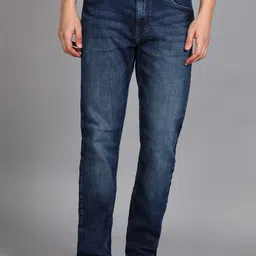 mufti Men Regular Mid Rise Blue Jeans-picture-27