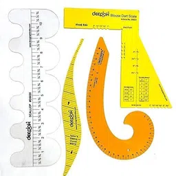 blushskin Professional Tailoring Measuring Tool Set - Combo Pack Drafting Kit-picture-12