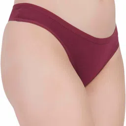 flosee Women Thong Maroon Panty image 3