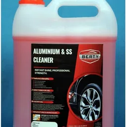 berty Aluminium And SS Cleaner For Car And Bike Instant Cleaner Polish 5 L Wheel Tire Cleaner-picture-28