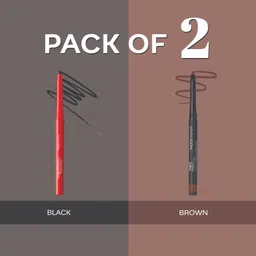 faces canada Magnet Eyes Kajal Combo | Long Stay | Highly Pigmented | Pack of 2 | image 2