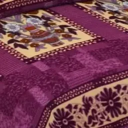 bobyhandloom Woolen Double Flat 200 TC Floral Bedsheet image 2