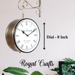 royalcrafts Analog 21 cm X 21 cm Wall Clock image 2