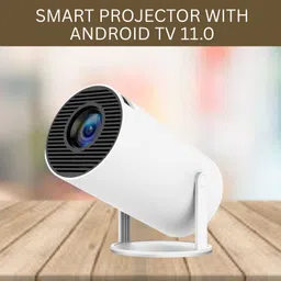 Clairbell Protable Projector for Home 4K Support With Built-in Apps Netflix, YouTubeT114 (4500 lm / 1 Speaker / Wireless / Remote Controller) Portable Projector-picture-24