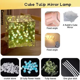 cartspace square tulip lamp Night Lamp image 5