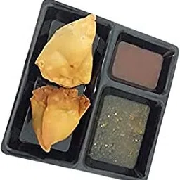 sahu traders Virgin Plastic Kitchen and Dining Sectioned 3 in 1 Food Plate (Pack of 1) Dinner Plate image 3