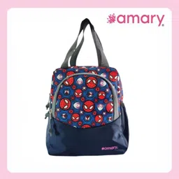 amary Spiderman Lunch Bag | Lightweight, Spacious Sturdy with Bottle Holder Waterproof Lunch Bag-picture-24