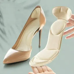 trk impex Shoe Sole | Memory Foam shoes| Soft Pad | Non Slip Protector| Invisible Insoles Foot Support image 4