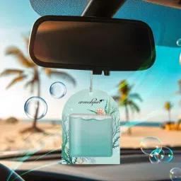 aromahpure (Pack of 3) Ocean Mist Gel Wink Hanging Car Perfume-picture-16