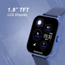 Fastrack Vox 2 with Large 1.8" HD Display, BT Calling, Music Storage & TWS Connect Smartwatch image 3