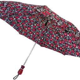 mannat Beautiful Flower Printed Design Two Fold Umbrella with UV Protection(1Pc) Umbrella-picture-12