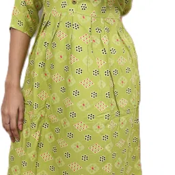 pickcell Women Printed Cotton Blend Ethnic Dress-picture-33