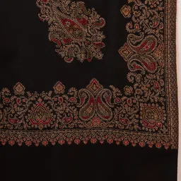 Ravaiyaa - Attitude Is Everything Wool Geometric Print Men Shawl image 4