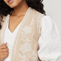max Embroidered Women Waistcoat-picture-11