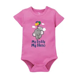 Zeezeezoo Infants Daddy Printed Pure Cotton Bodysuit-picture-22