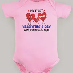 FFLIRTYGO Infants Kids Typography Printed Pure Cotton Bodysuit-image-41