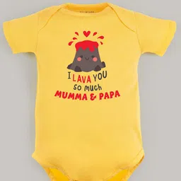 FFLIRTYGO Infants Printed Pure Cotton Bodysuit-picture-29